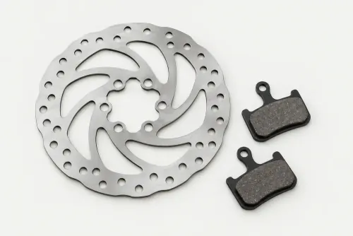 Bremsscheibe und Bremsbeläge