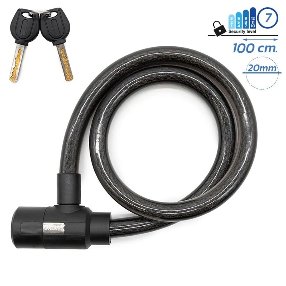 Foto 1 de 1: Candado de cable